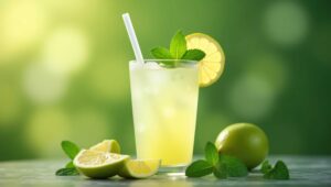 vecteezy chilled mint lemonade juice with zesty flavor and cooling mint 55355166 optimized